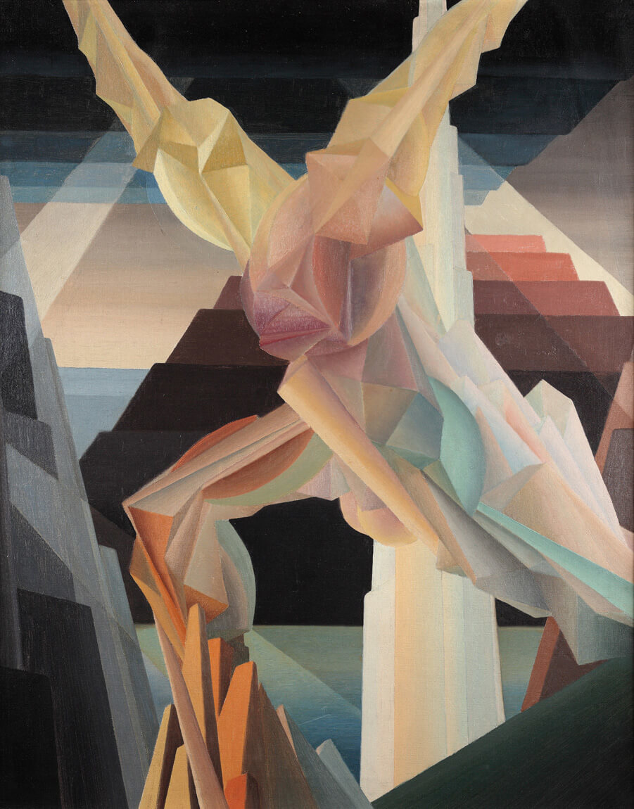 Art Canada Institute, Bertram Brooker, Striving, c.1930