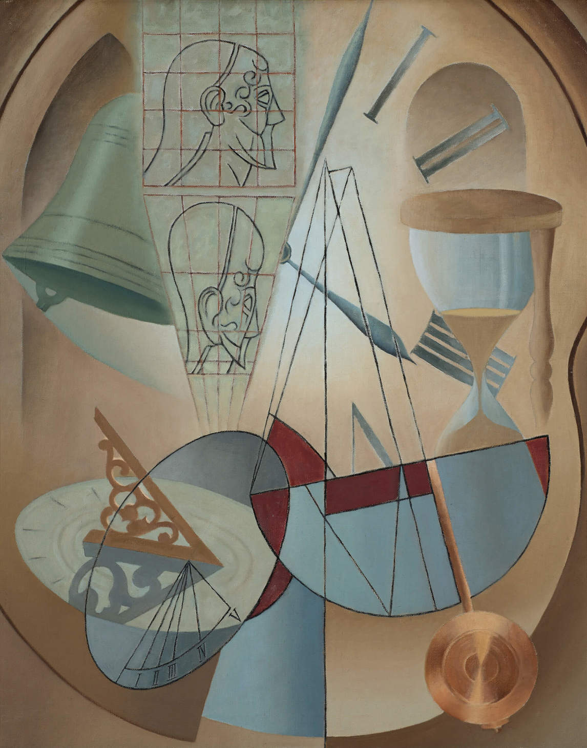 Art Canada Institute, Bertram Brooker, Swing of Time, 1954