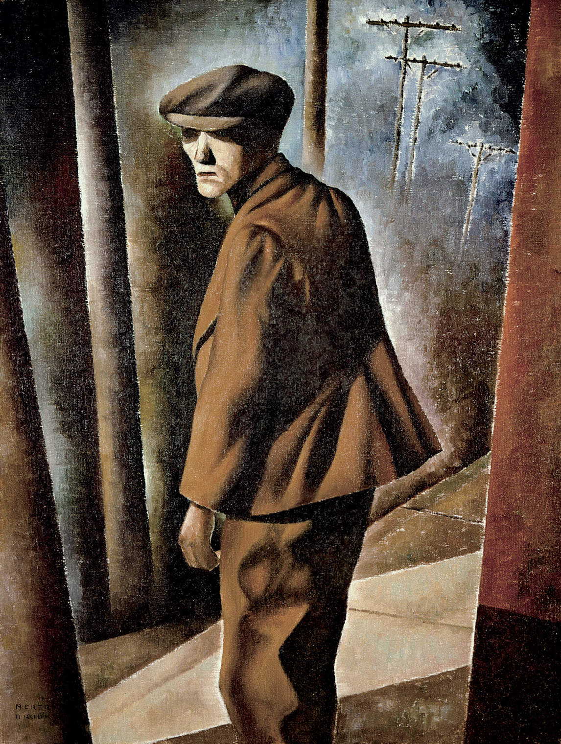 Bertram Brooker, The Recluse (Solitaire), 1939
