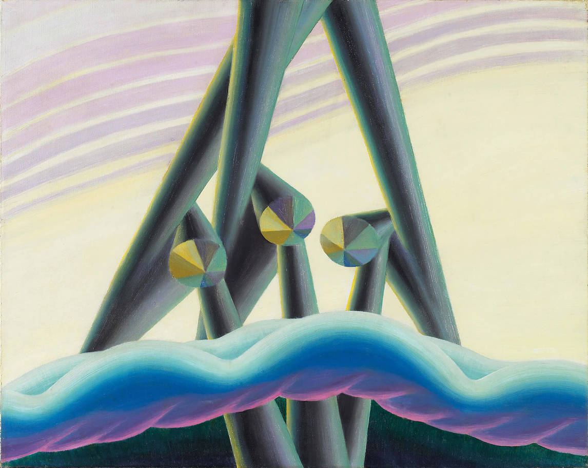 Art Canada Institute, Bertram Brooker, The Three Powers, 1929