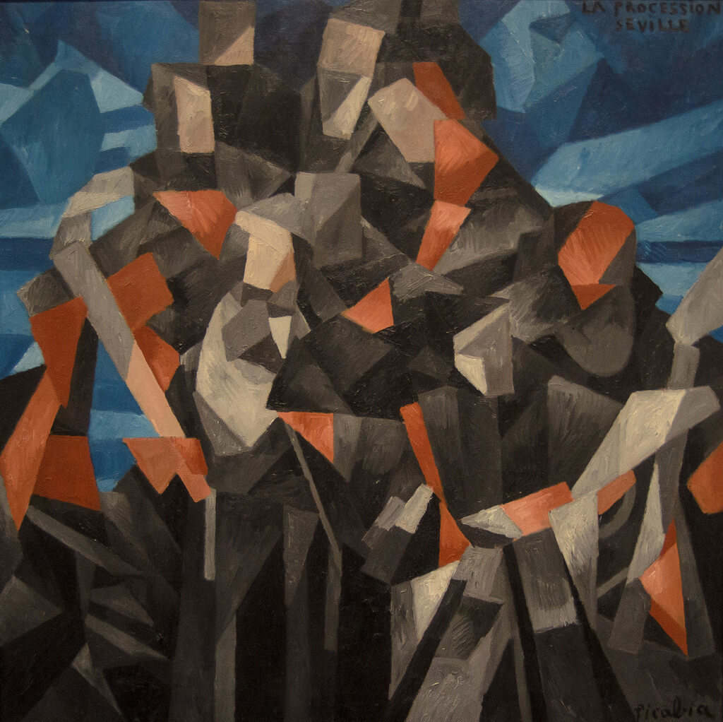  La Procession, Séville, 1912, de Francis Picabia