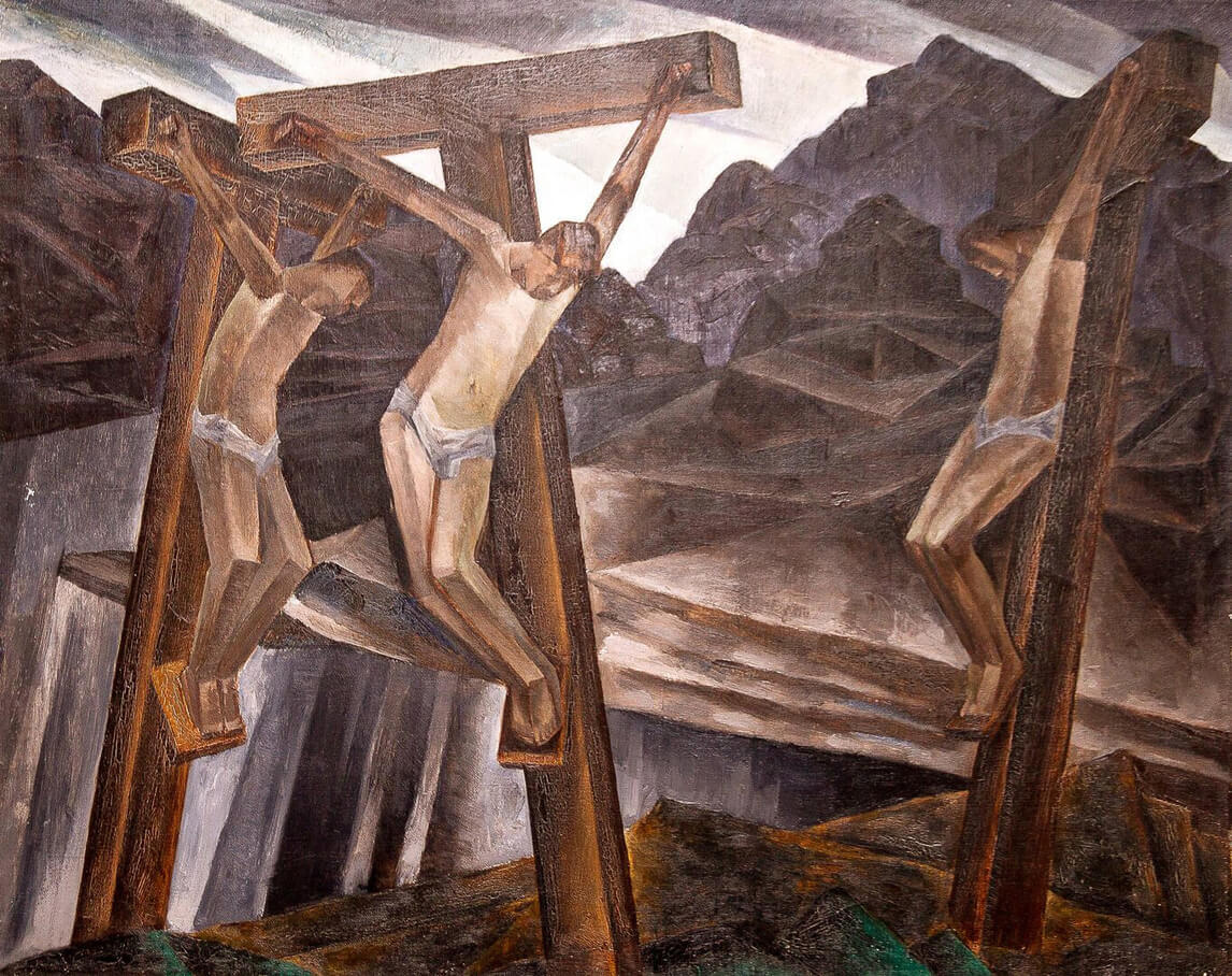 Art Canada Institute, Kathleen Munn, Untitled (Crucifixion), c.1927–28