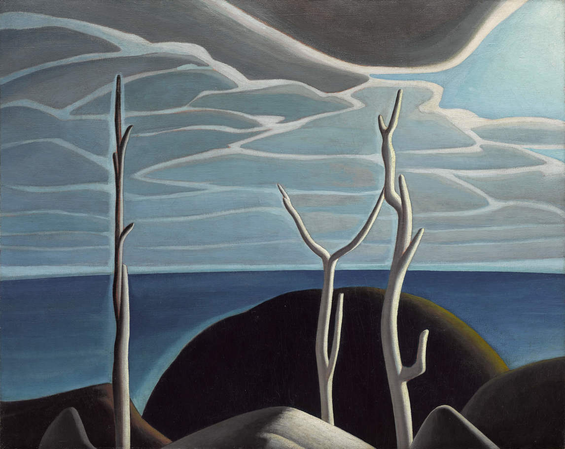 Lake Superior (Lac Supérieur), v.1924, de Lawren Harris