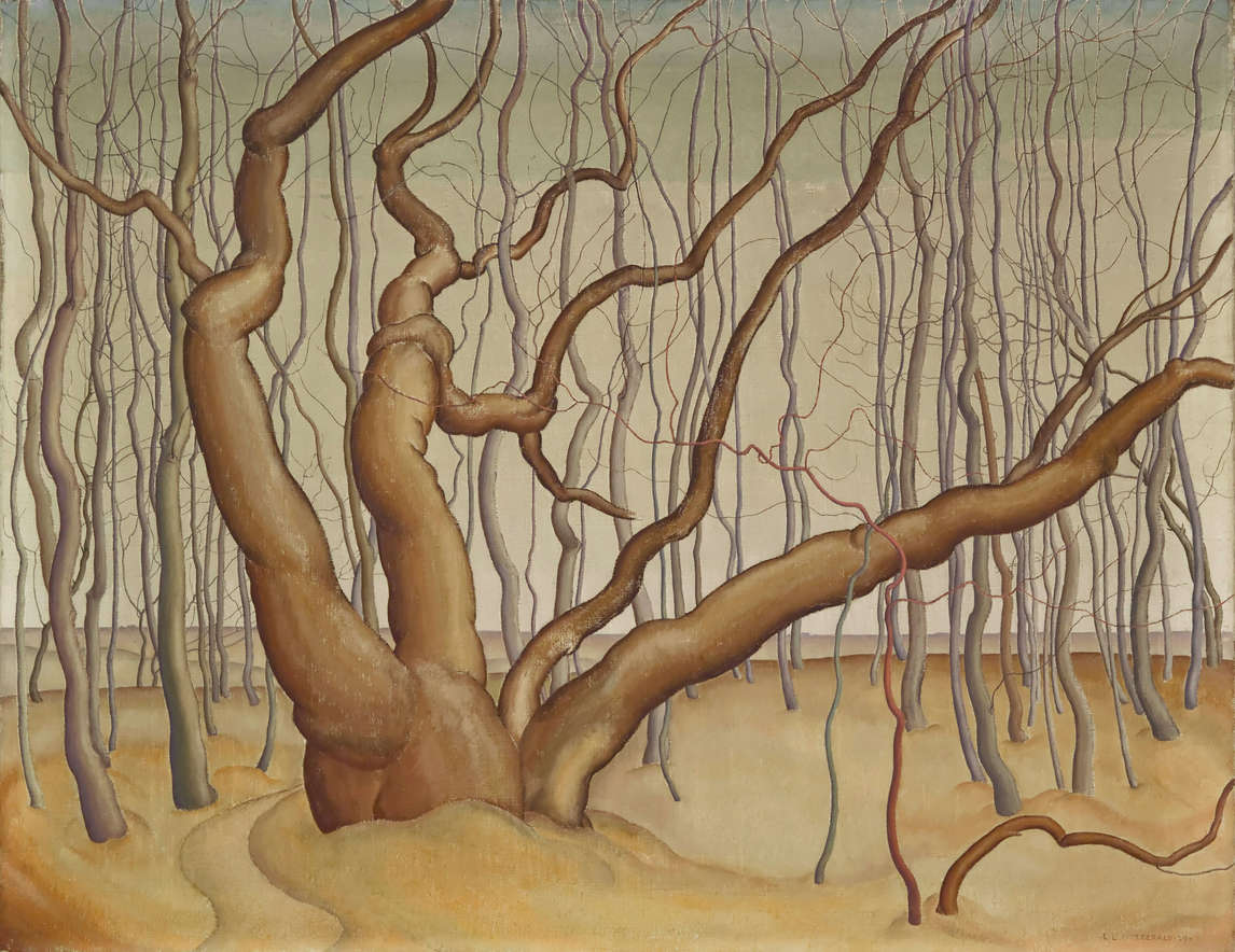 Art Canada Institute, Lionel LeMoine FitzGerald, Poplar Woods (Poplars), 1929