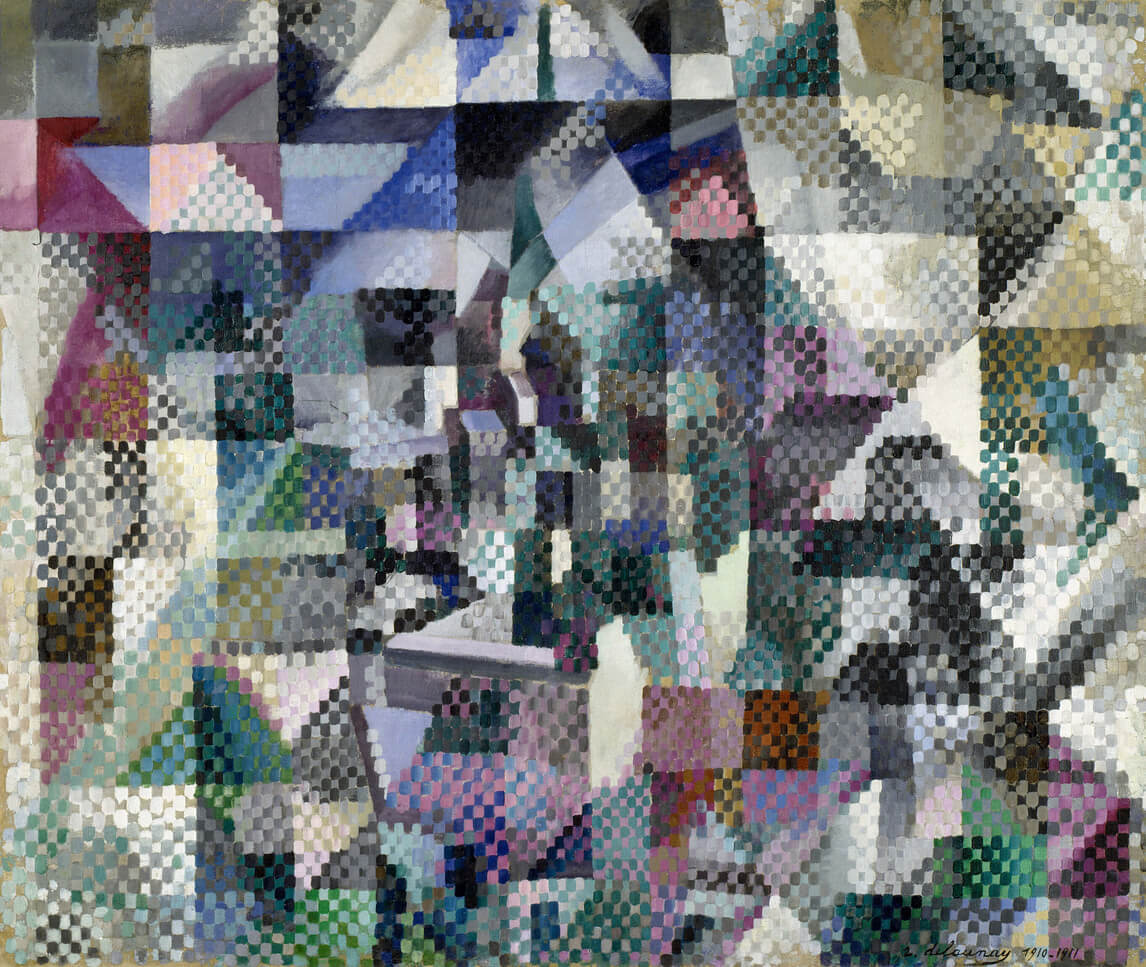 Robert Delaunay, Fenêtre sur la ville no 3, 1911-1912