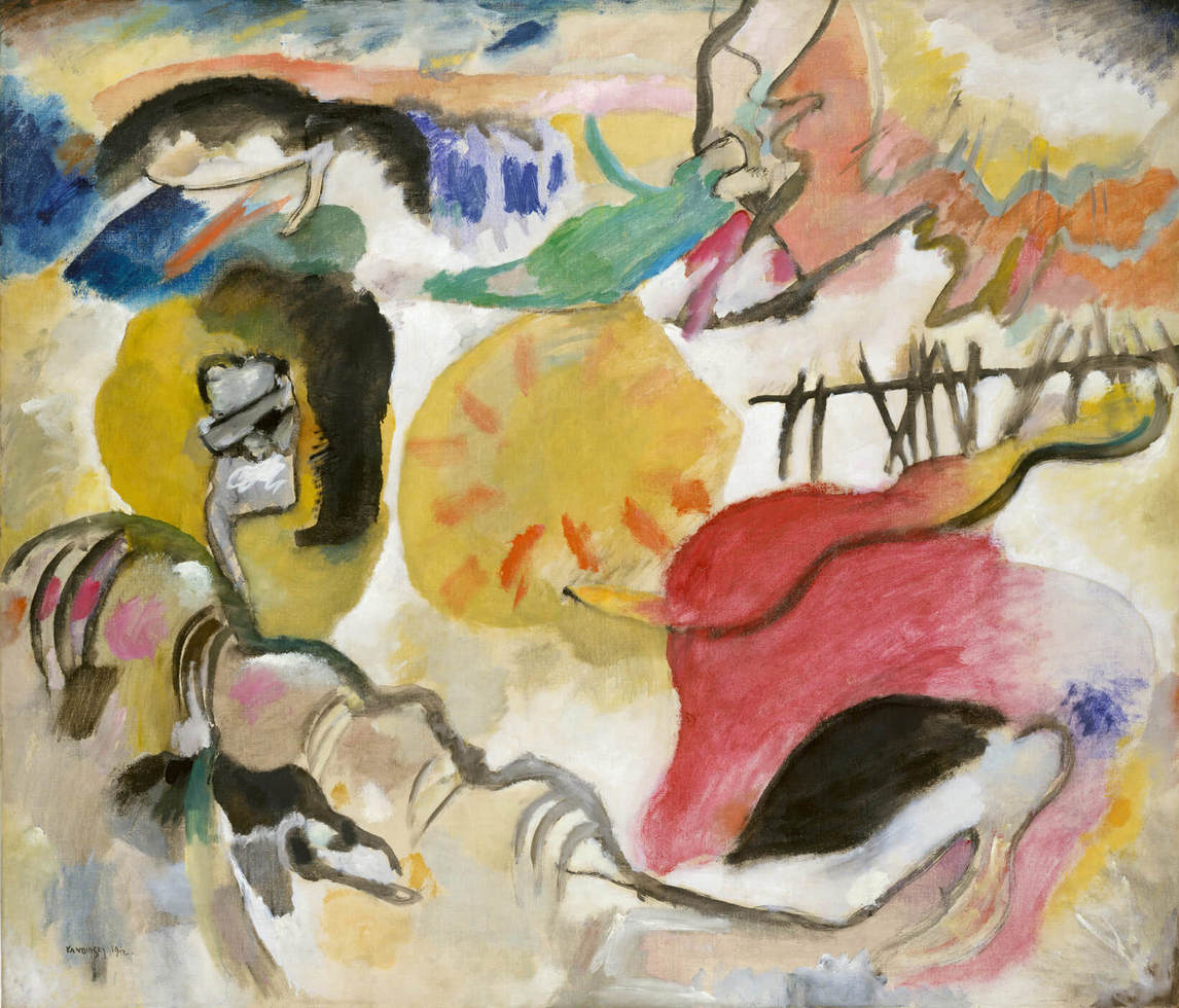 Art Canada Institute, Wassily Kandinsky, Improvisation 27 (Garden of Love II), 1912