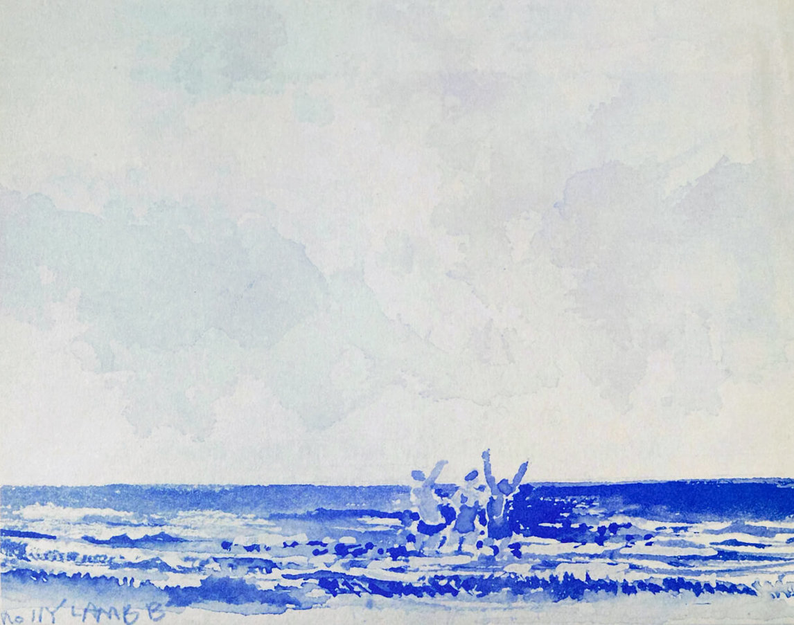 Illustration tirée de Frances Itani, Linger by the Sea