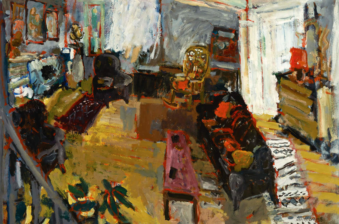 Molly Lamb Bobak, Living Room