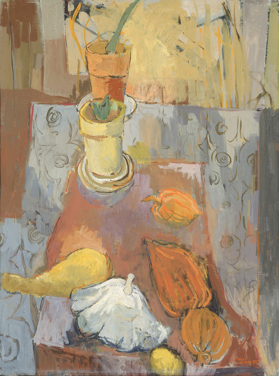 Molly Lamb Bobak, Nature morte revisitée, 1955