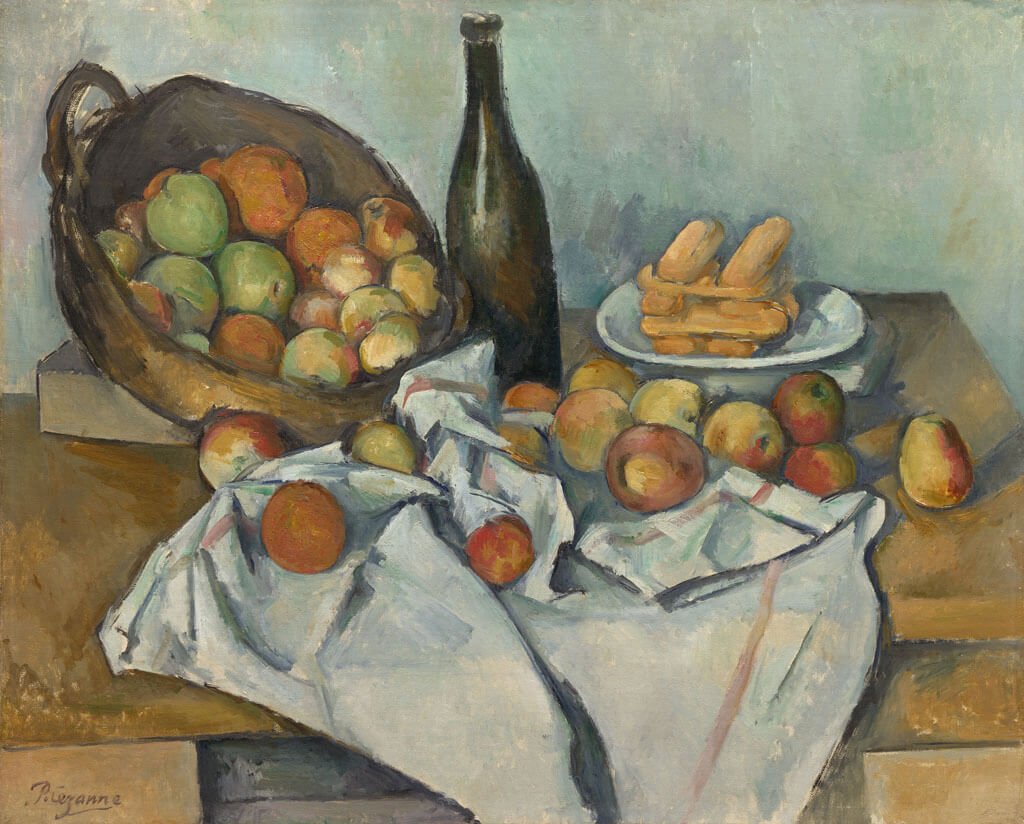 Paul Cézanne, Le panier de pommes, 1893