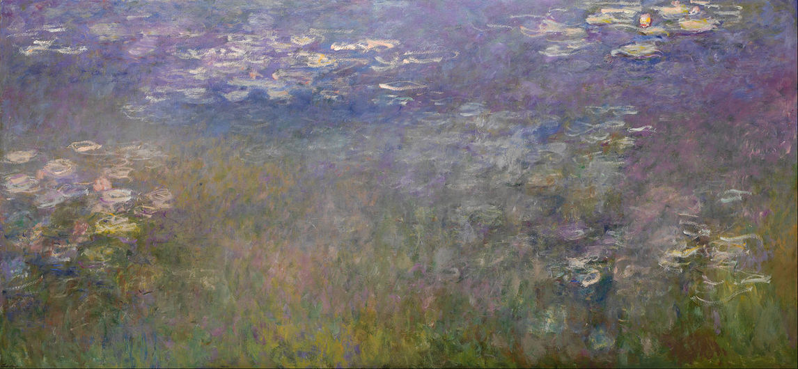 Art Canada Institute, Claude Monet, Water Lilies (Agapanthus), 1915–26