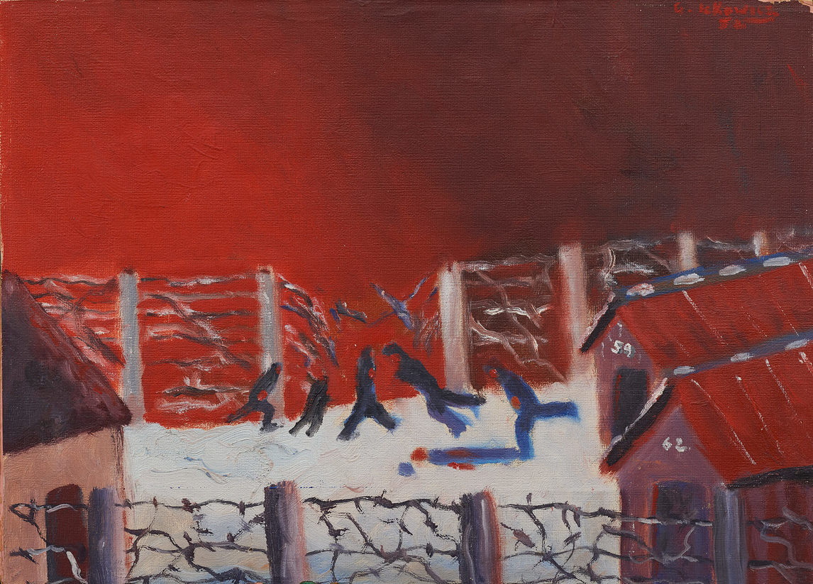 Art Canada Institute, Gershon Iskowitz, Escape, 1948