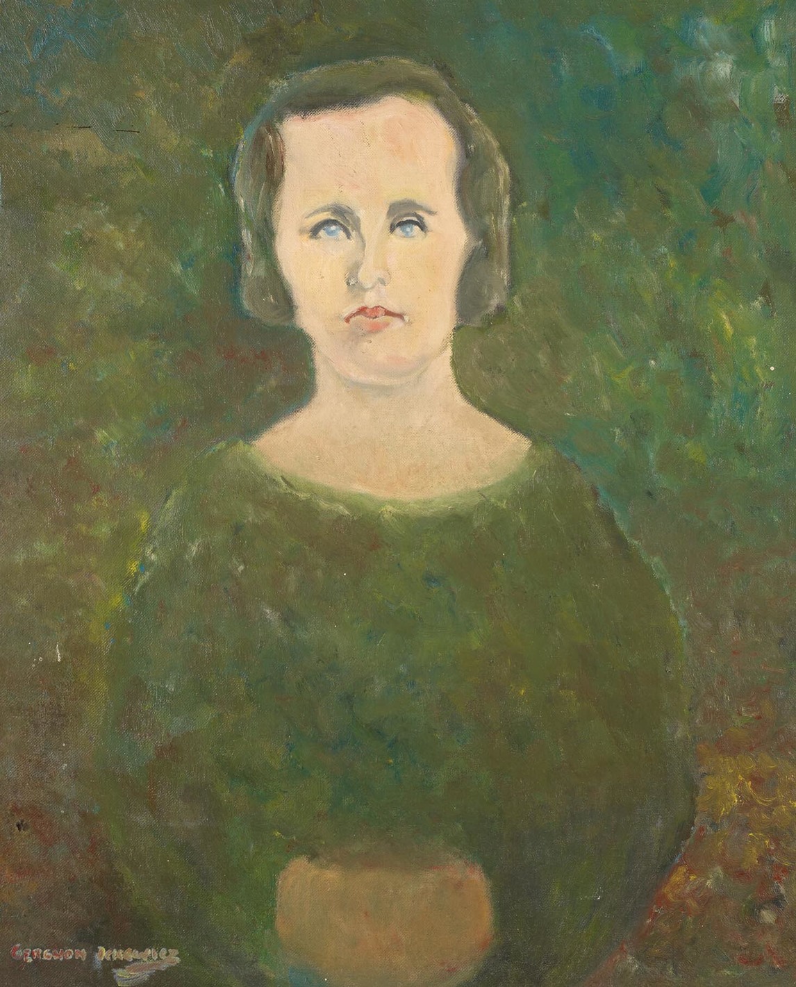 Art Canada Institute, Gershon Iskowitz, Portrait of Mother, c.1948