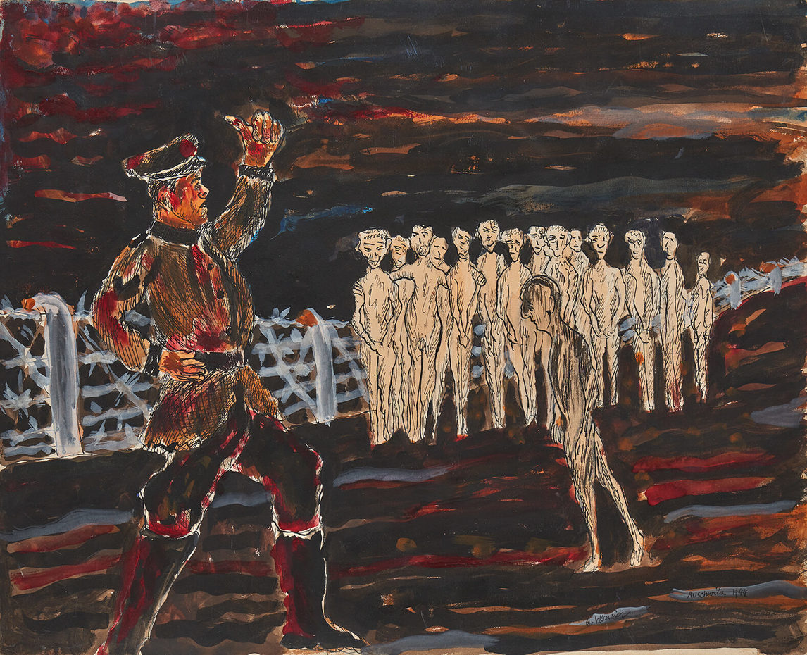 Art Canada Institute, Gershon Iskowitz, Selection, Auschwitz, 1947