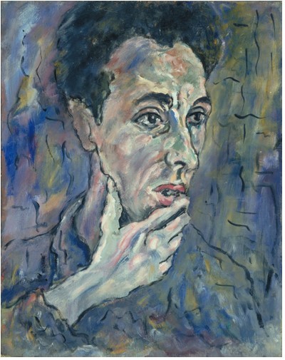 Art Canada Institute, Gershon Iskowitz, Self-Portrait, c.1955