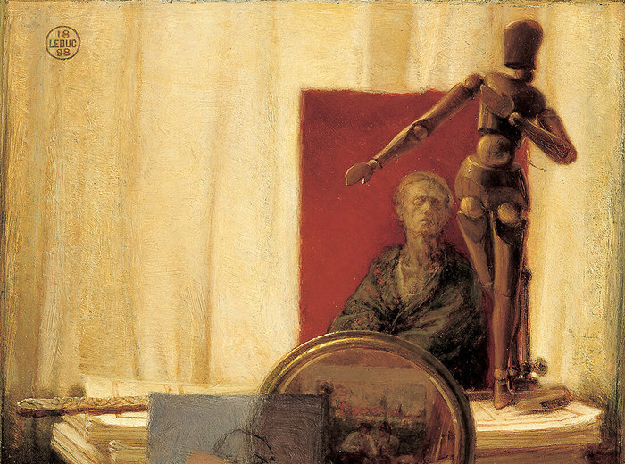 Ozias Leduc, Still Life with Lay Figure (Nature morte dite “au mannequin”), 1898