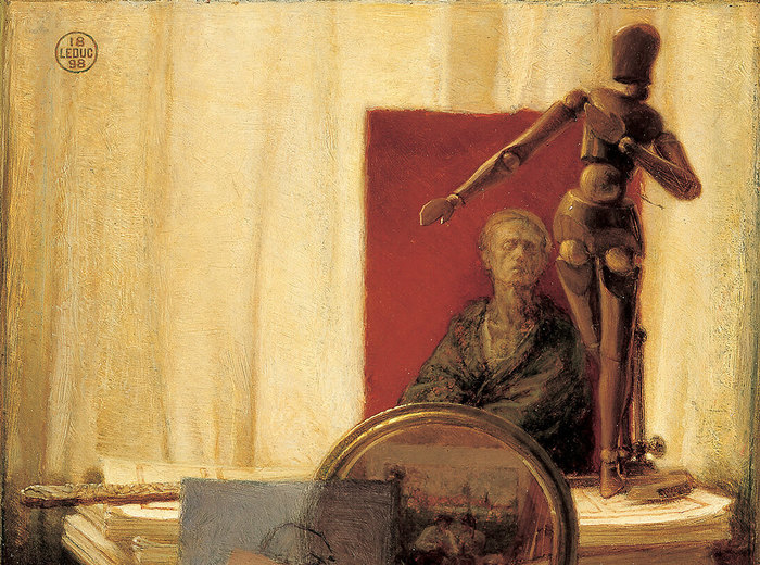 Ozias Leduc, Nature morte dite « au mannequin », 1898