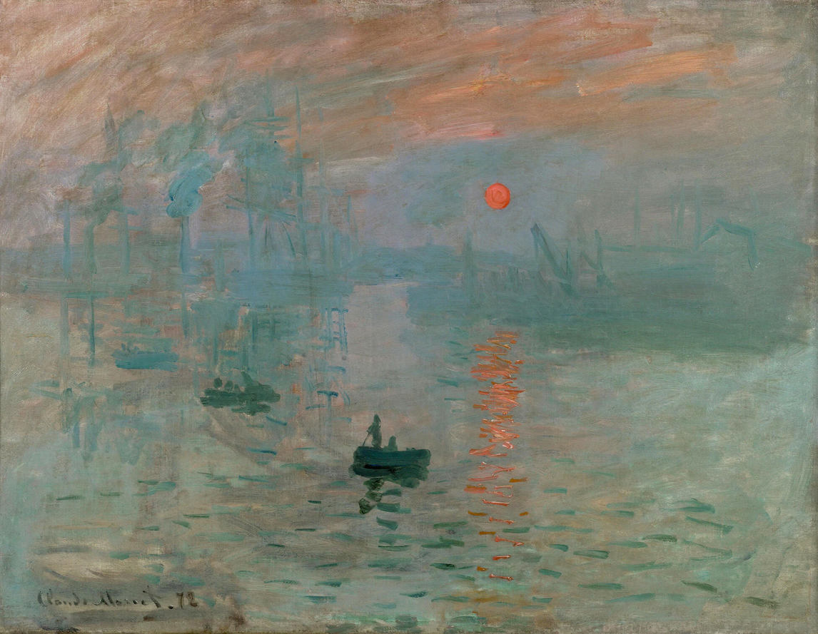 Claude Monet, Impression, soleil levant, 1872