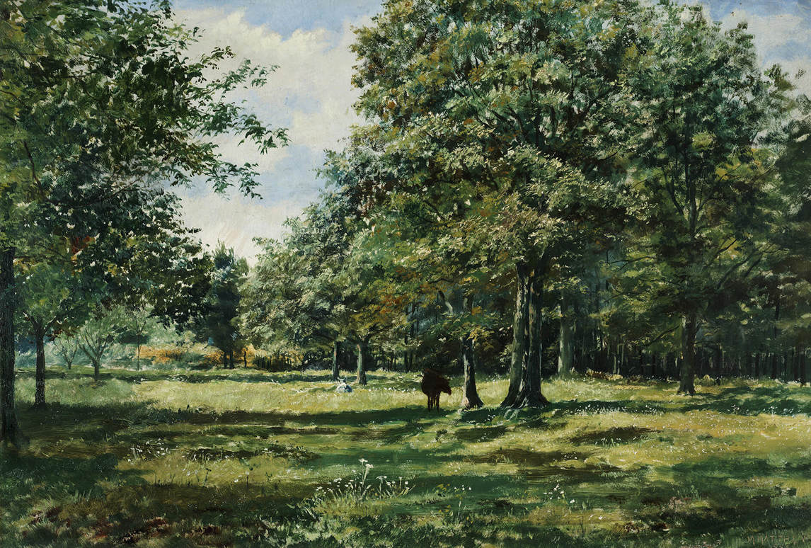 Marmaduke Matthews, Summer Morning, Wychwood Park, Toronto (Matin d’été, Wychwood Park, Toronto), 1889