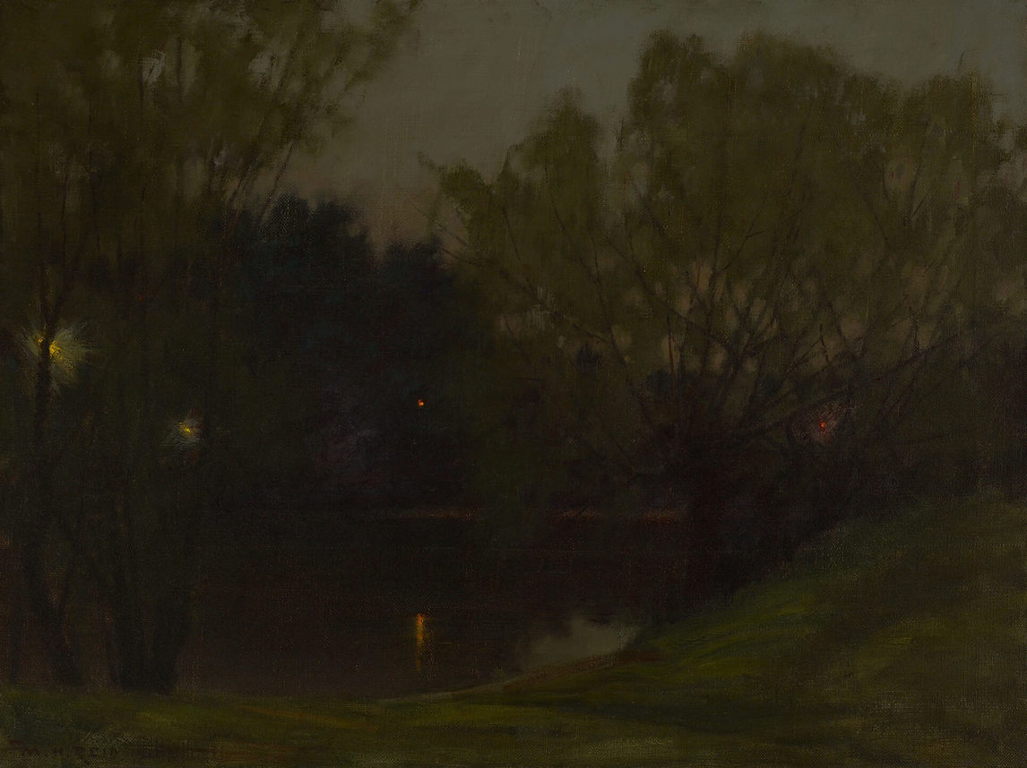 Mary Hiester Reid, At Twilight, Wychwood Park (Au crépuscule, Wychwood Park), 1911