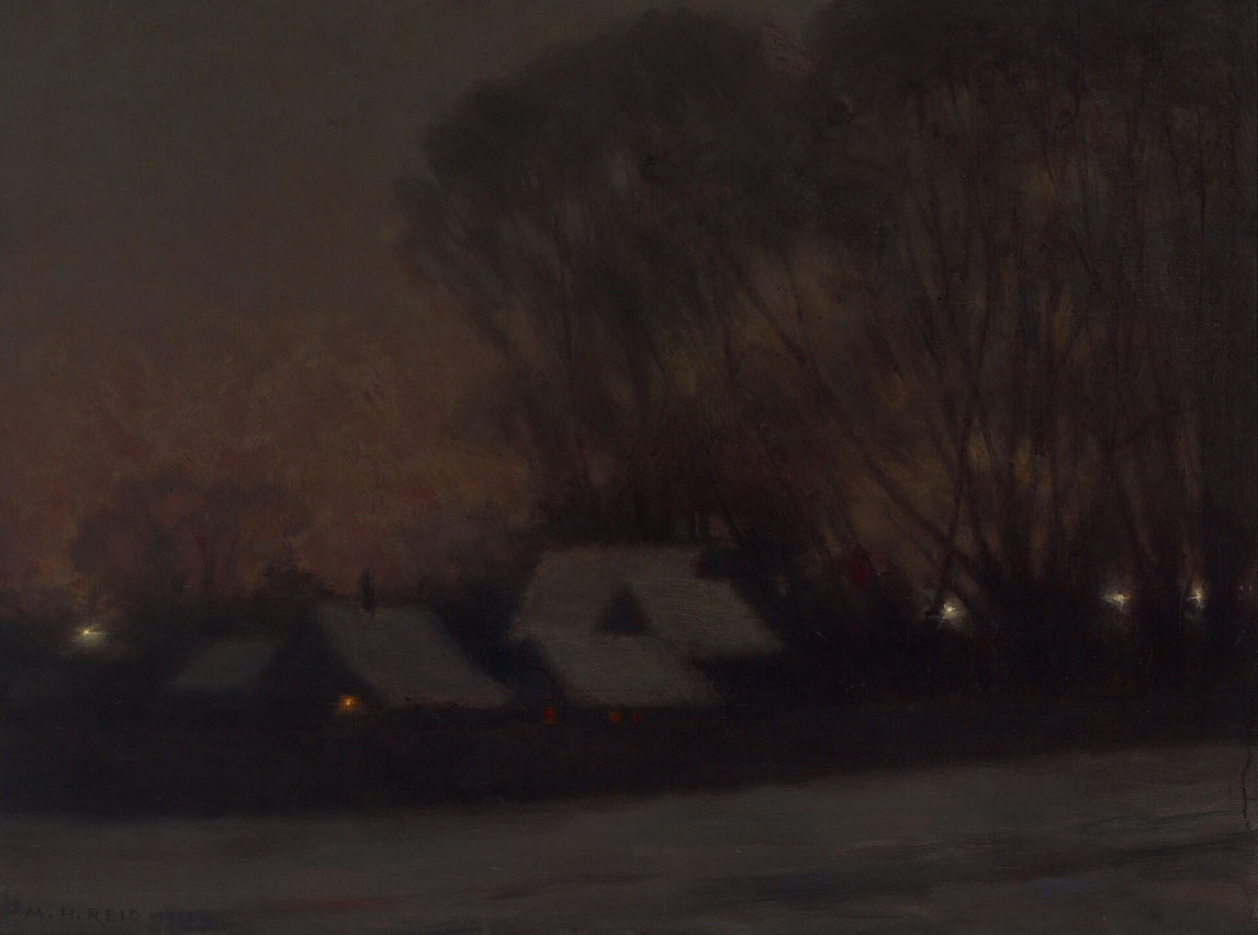 Mary Hiester Reid, Nightfall (Tombée de la nuit), 1910