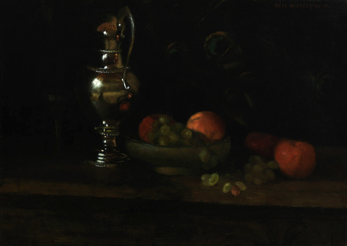 Mary Hiester Reid, Still Life with Silver Pitcher (Nature morte au pichet d’argent), s.d. 