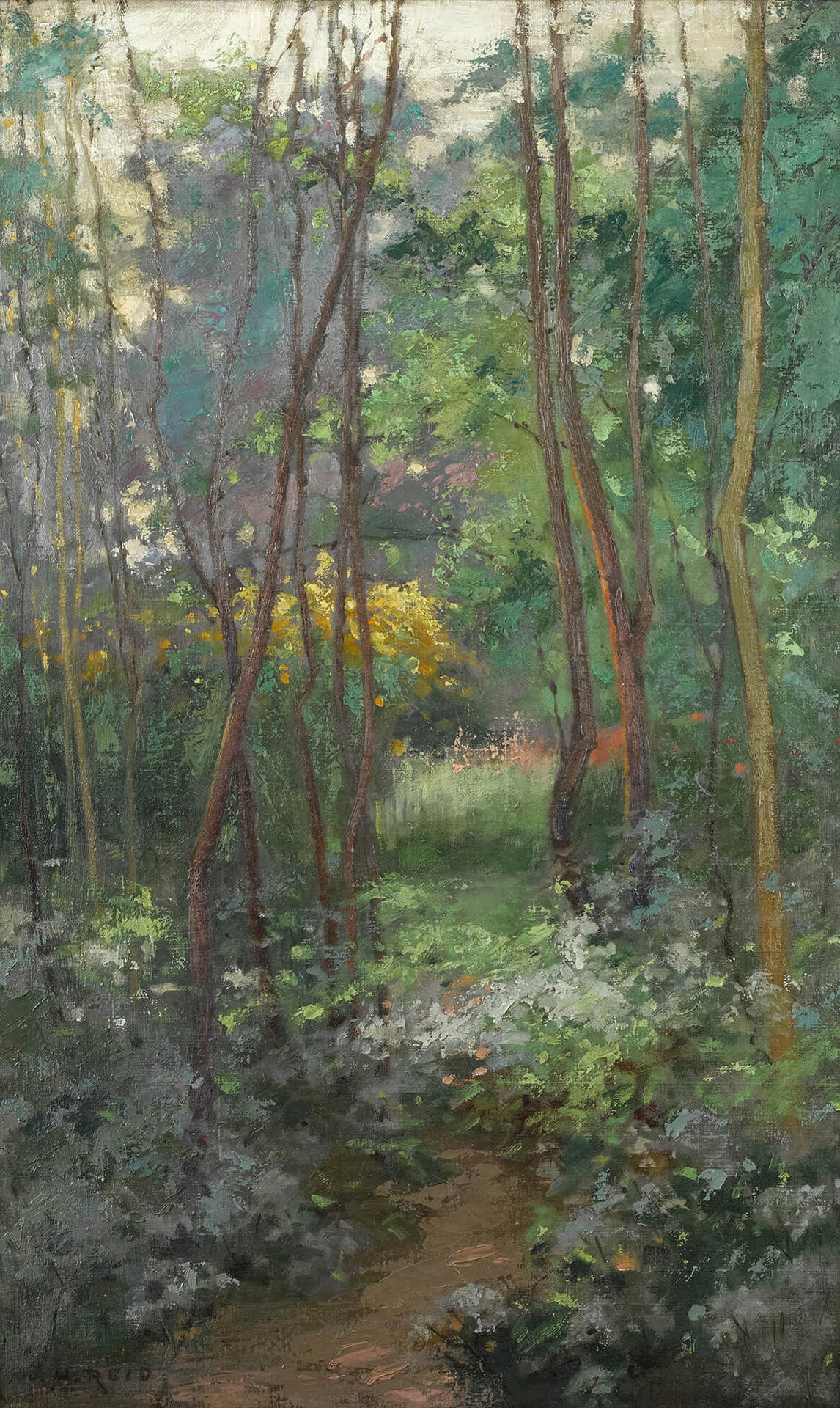 Mary Hiester Reid, Woodland Garden (Jardin boisé), s.d.