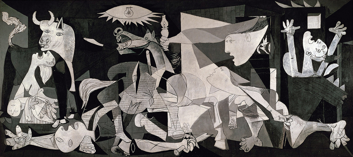 Guernica, 1937, par Pablo Picasso