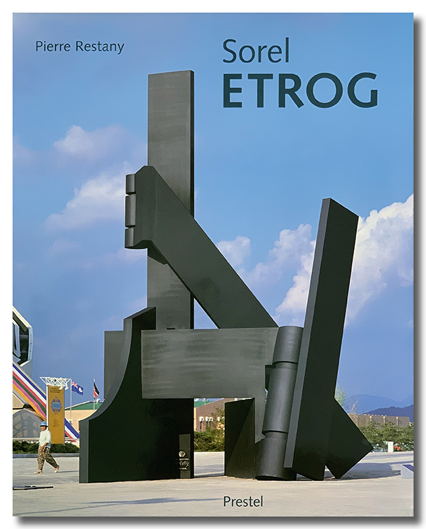 Page couverture de Sorel Etrog par Pierre Restany