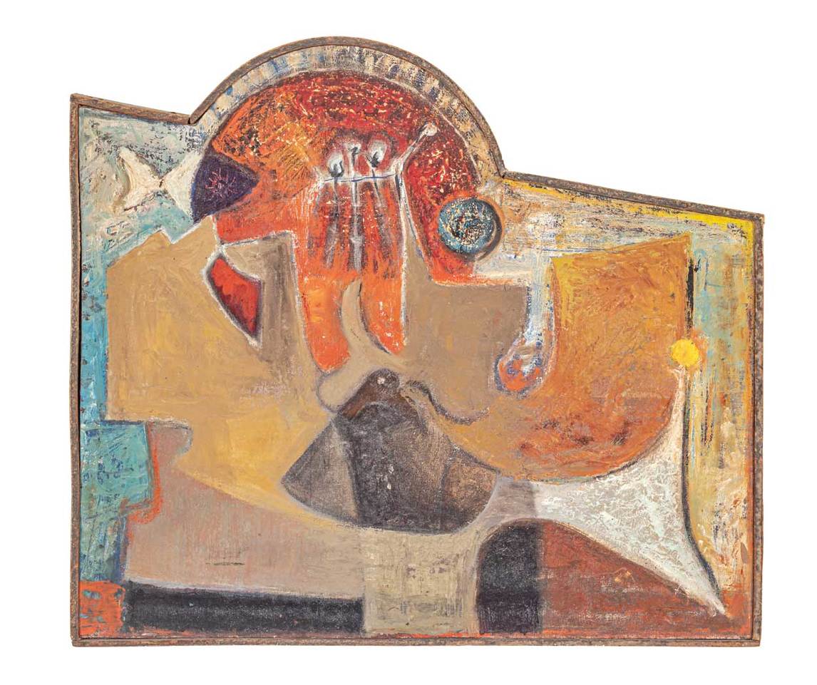 Sorel Etrog, Prayer for a New Moon (Prière pour une nouvelle lune), 1952