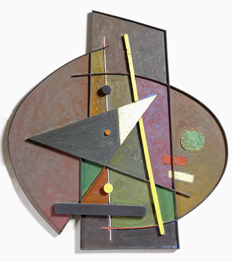 Sorel Etrog, Society of Triangles, 1954–55