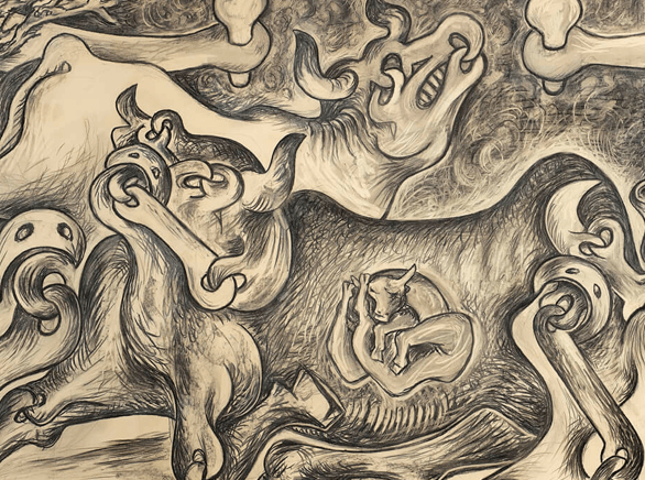 Cibles [Étude d’après Guernica], 1969