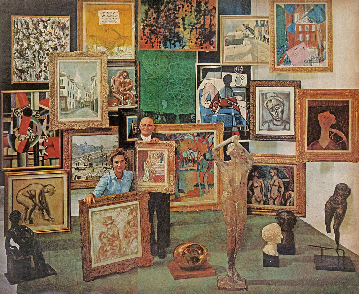 La collection de Samuel Zacks en 1960