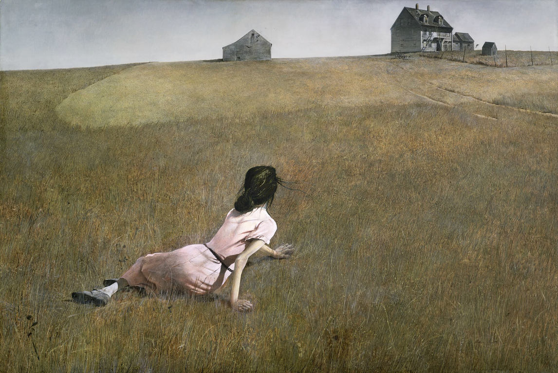 Andrew Wyeth, Christina’s World (Le monde de Christina), 1948