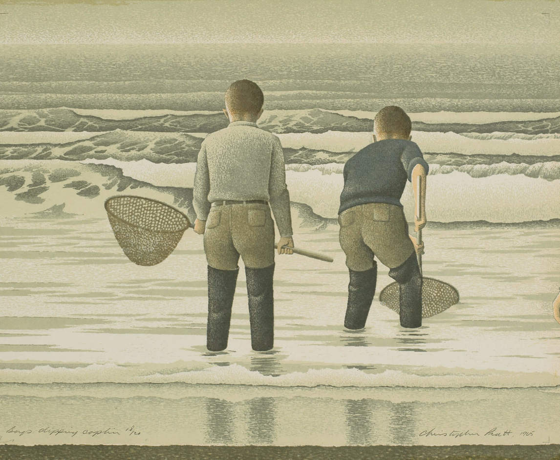 Boys Dipping Caplin (Pêche au capelan), 1965