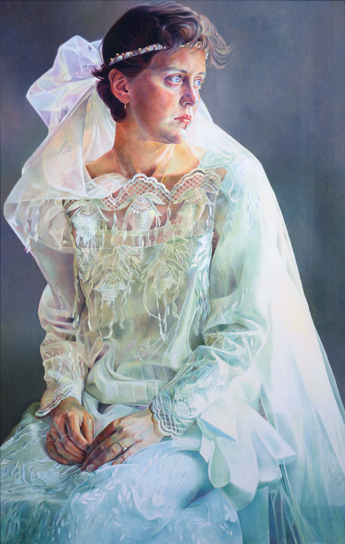 Mary Pratt, Barby in the Dress She Made Herself (Barby dans la robe qu’elle a faite elle-même), 1986