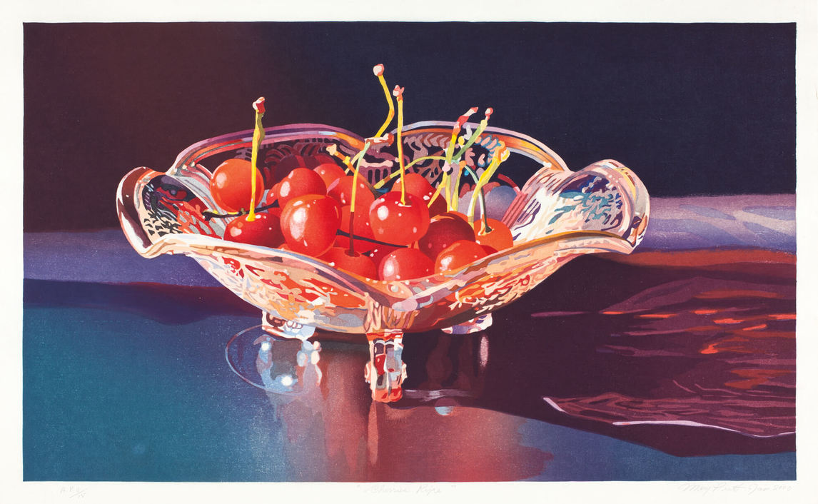 Mary Pratt, Cherries Ripe (Cerises mûres), 2000