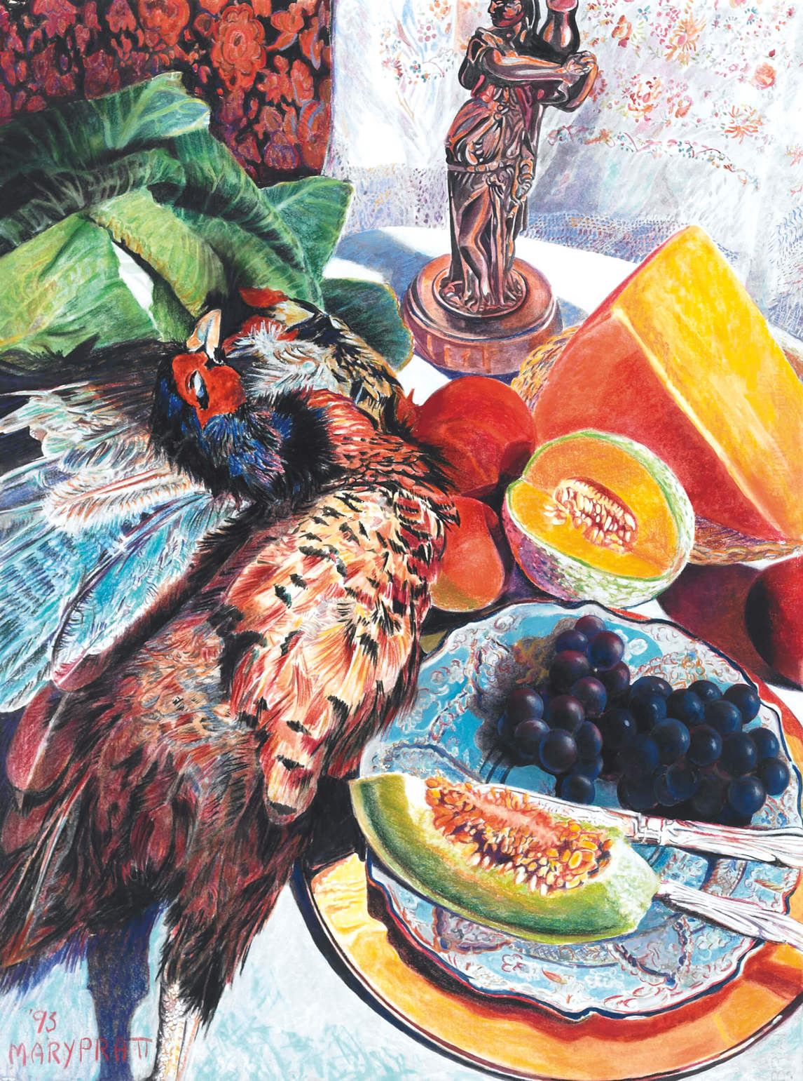 Mary Pratt, Classical Still Life with Pheasant (Nature morte classique au faisan)