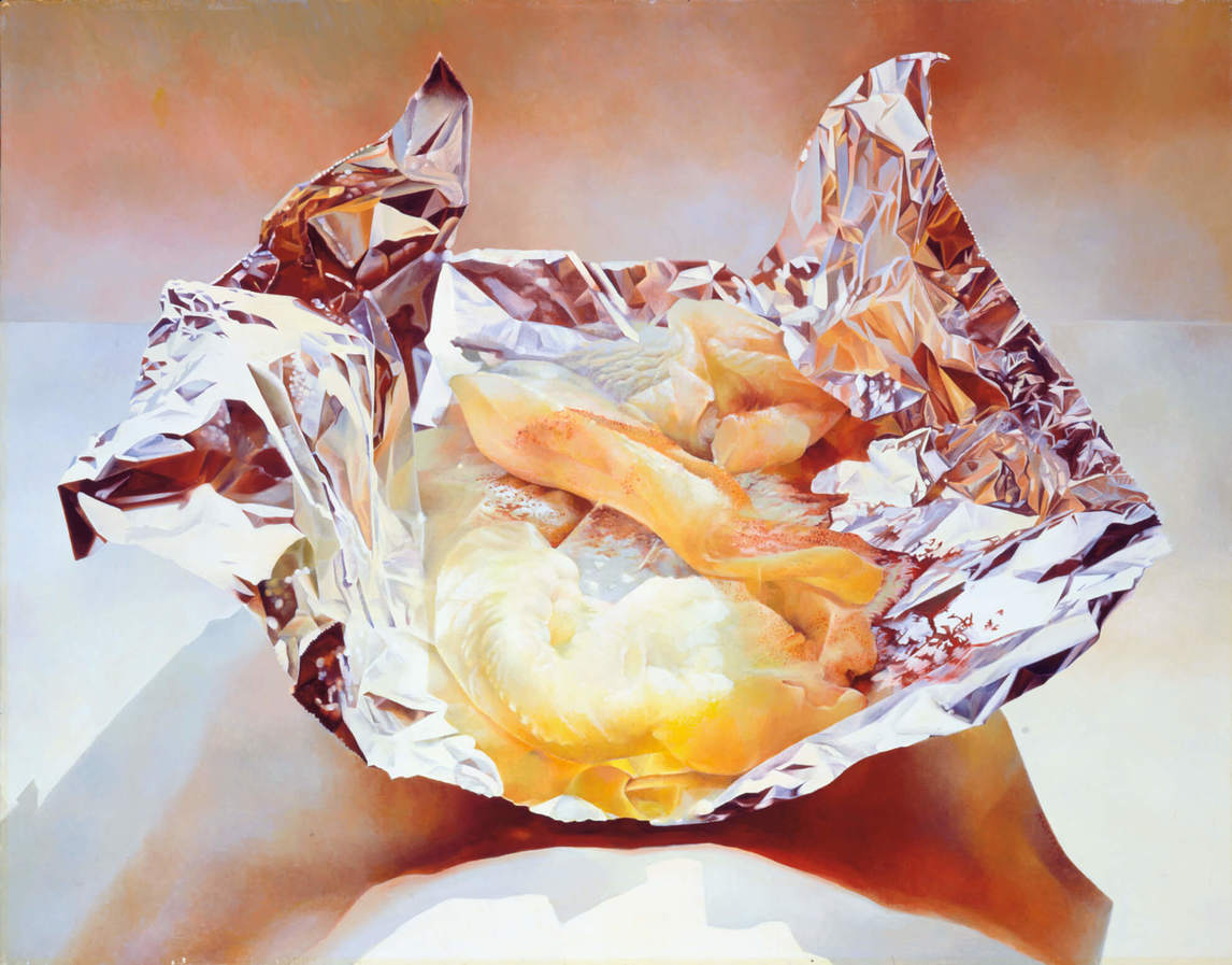 Mary Pratt, Cod Fillets on Tin Foil, 1974