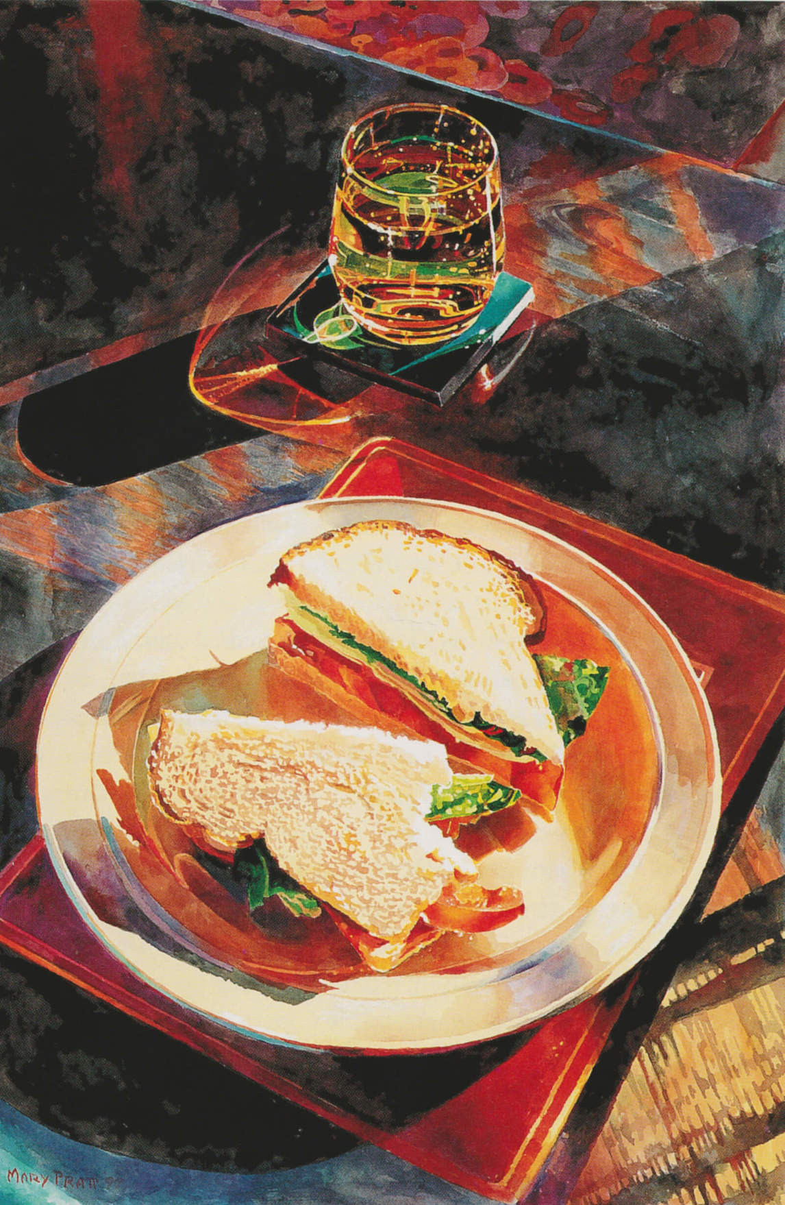 Ginger Ale and Tomato Sandwich no. 1 (Ginger Ale et sandwich aux tomates no 1), 1999