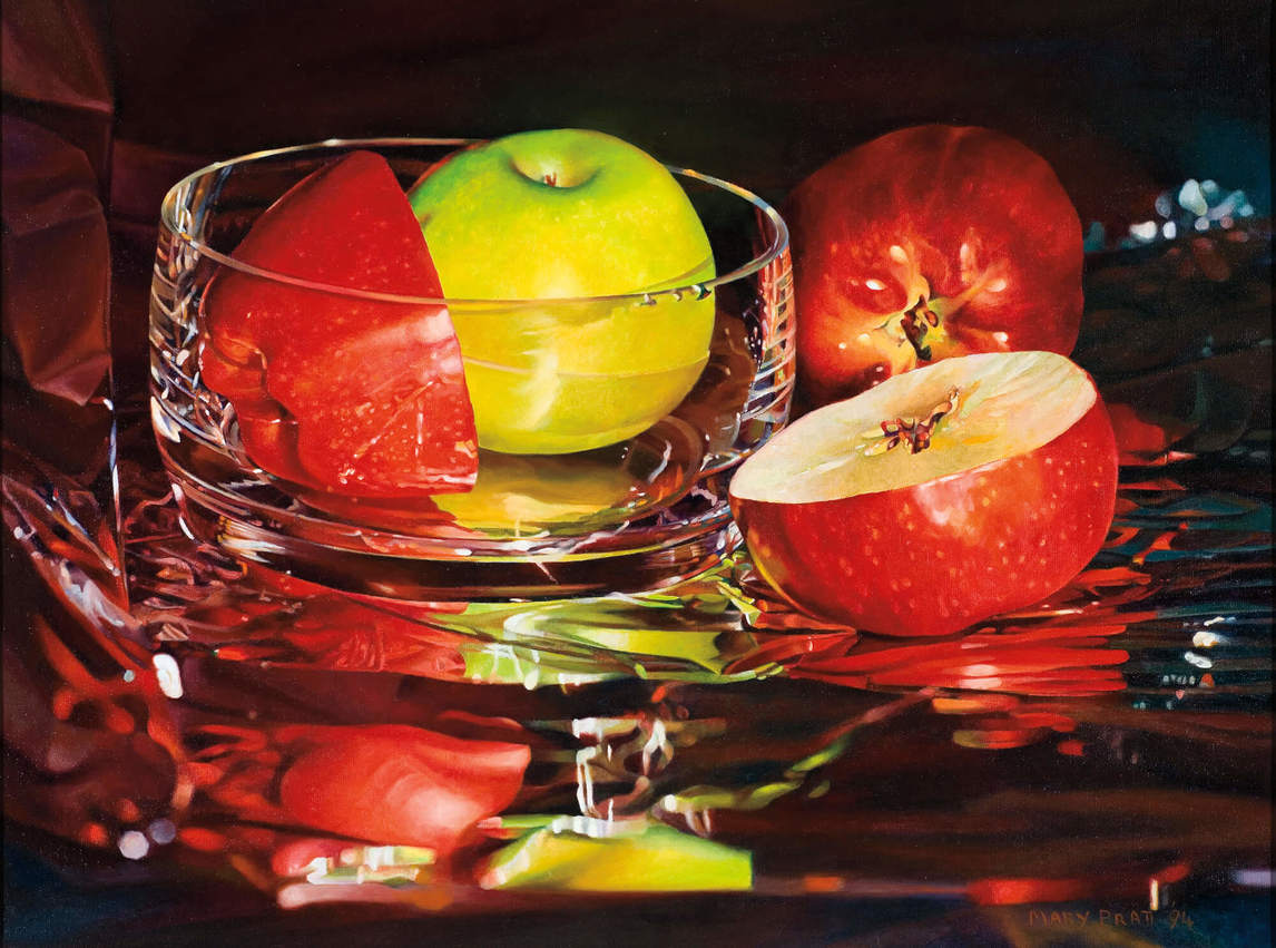 Mary Pratt, Glassy Apples, 1994
