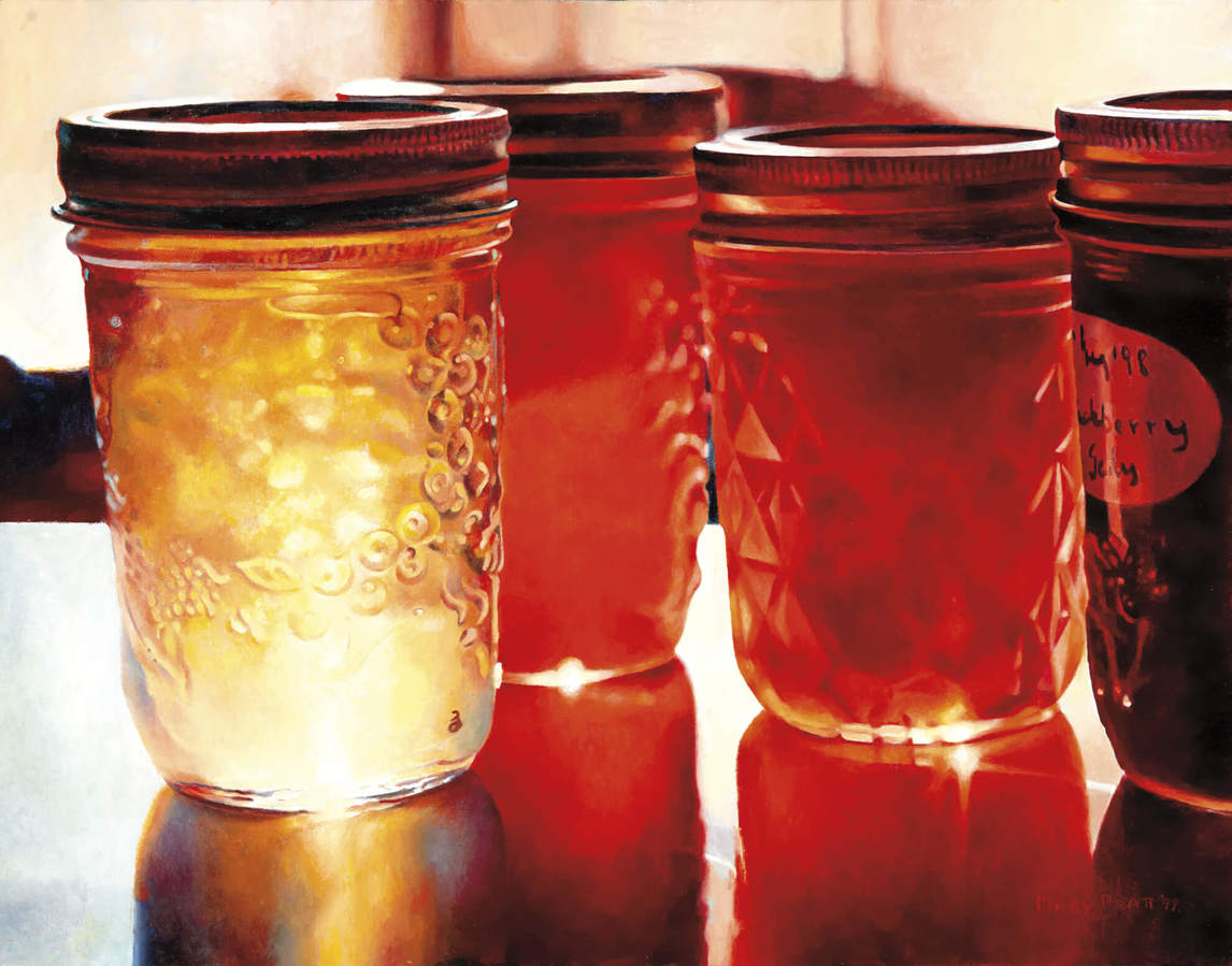 Jelly Shelf (Pots de gelées), 1999