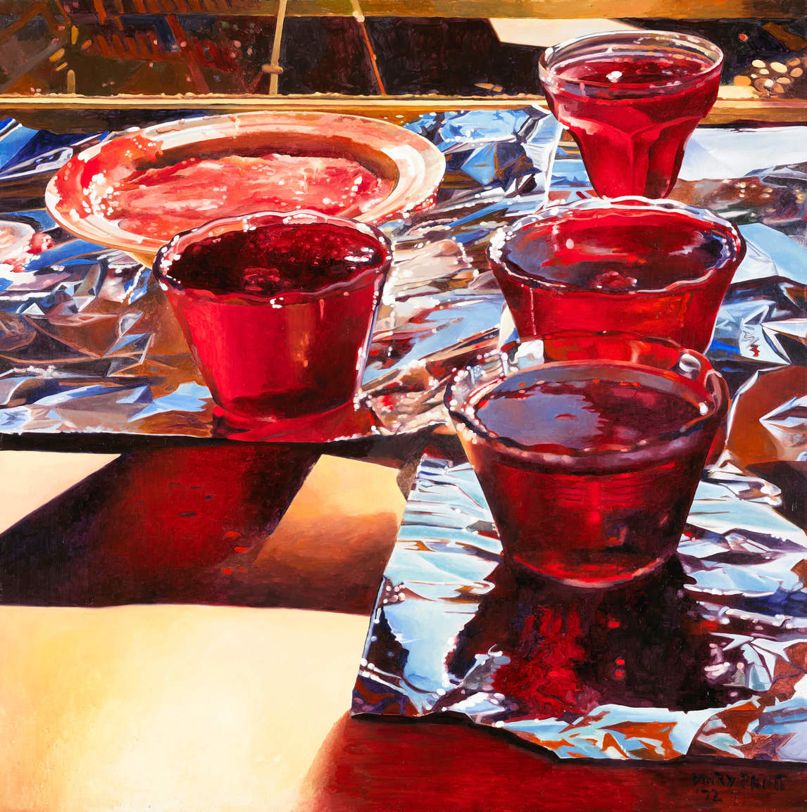 Mary Pratt, Red Currant Jelly (Gelée de groseilles), 1972