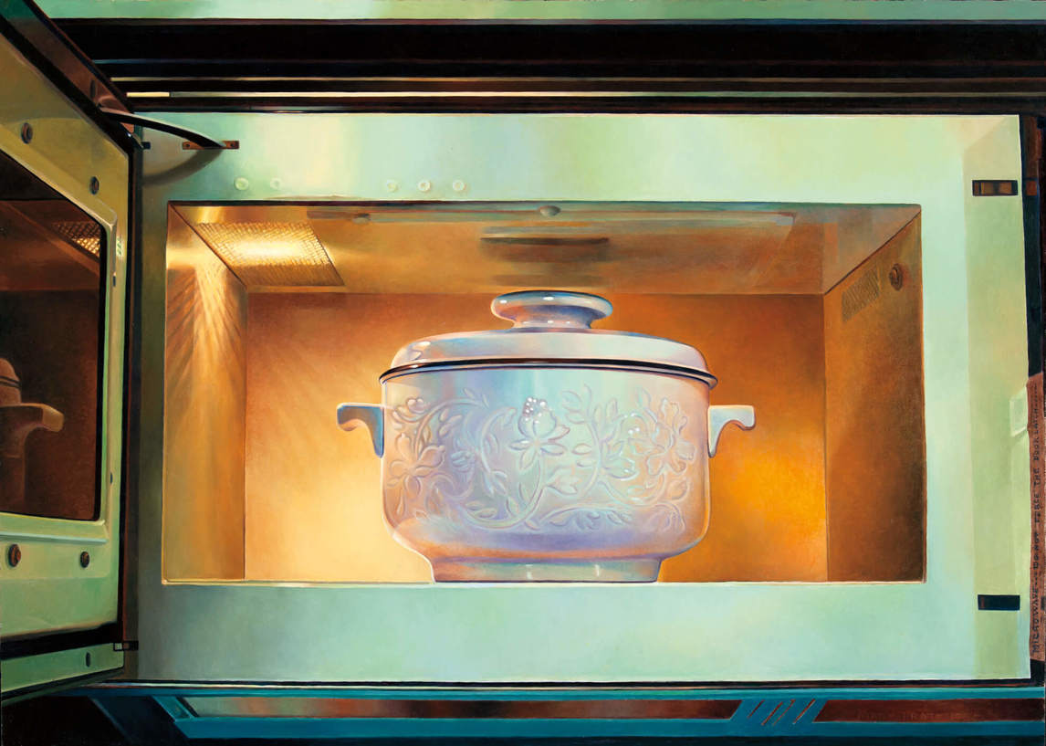 Mary Pratt, Romancing the Casserole (Courtiser la marmite), 1985