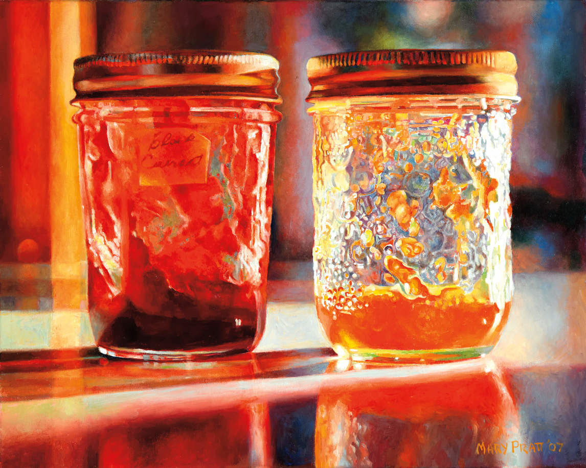 Mary Pratt, Smears of Jam, Lights of Jelly (Taches de confiture, lueurs de gelée), 2007