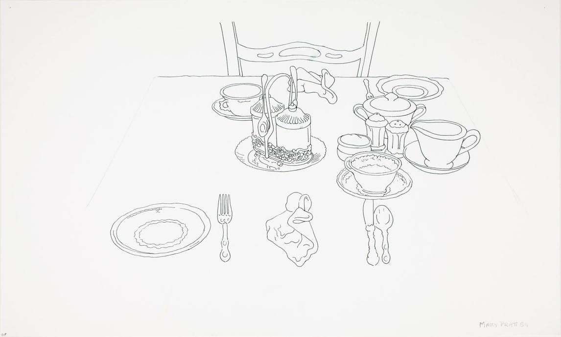 Mary Pratt, Table Setting (Composition : table dressée), 1984