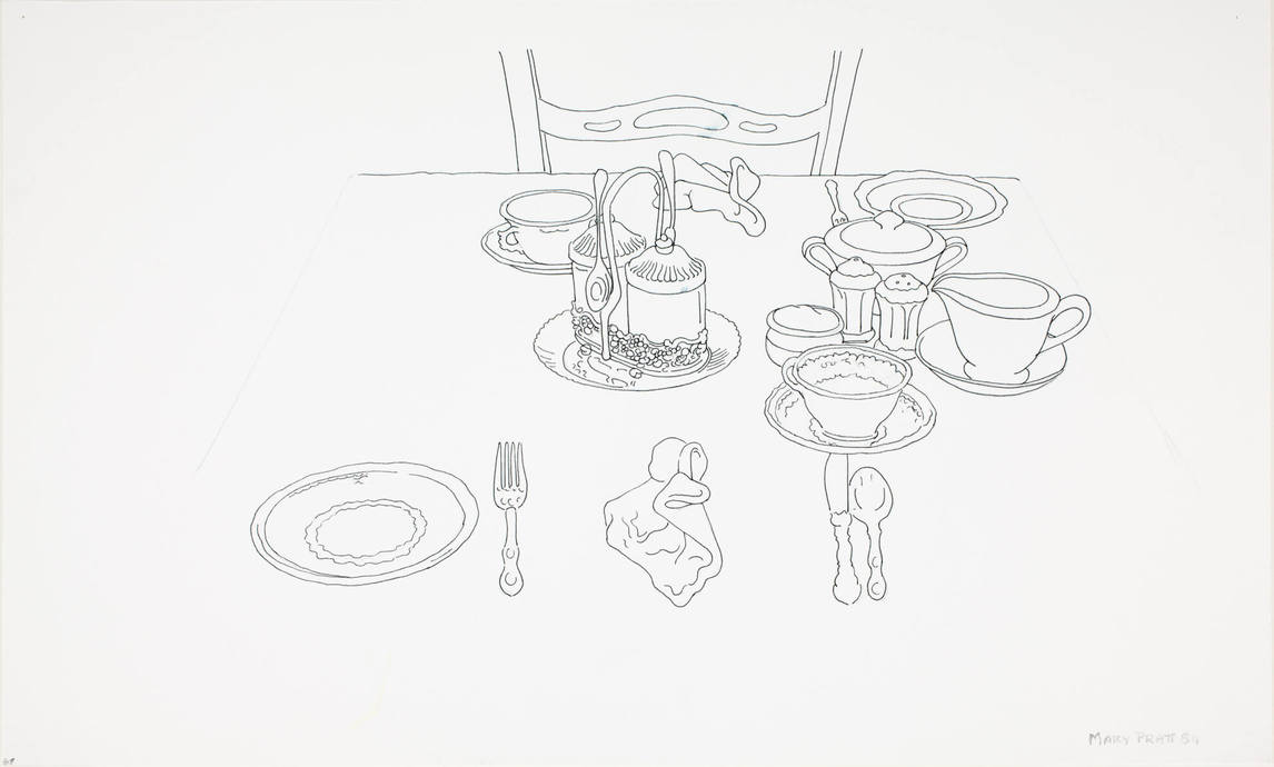 Mary Pratt, Table Setting (Composition : table dressée), 1984