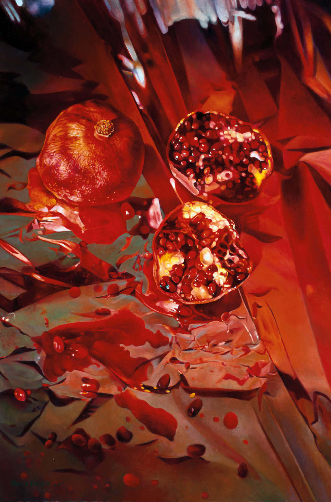 Threads of Scarlet, Pieces of Pomegranate (Traces d’écarlate, morceaux de grenade), 2005
