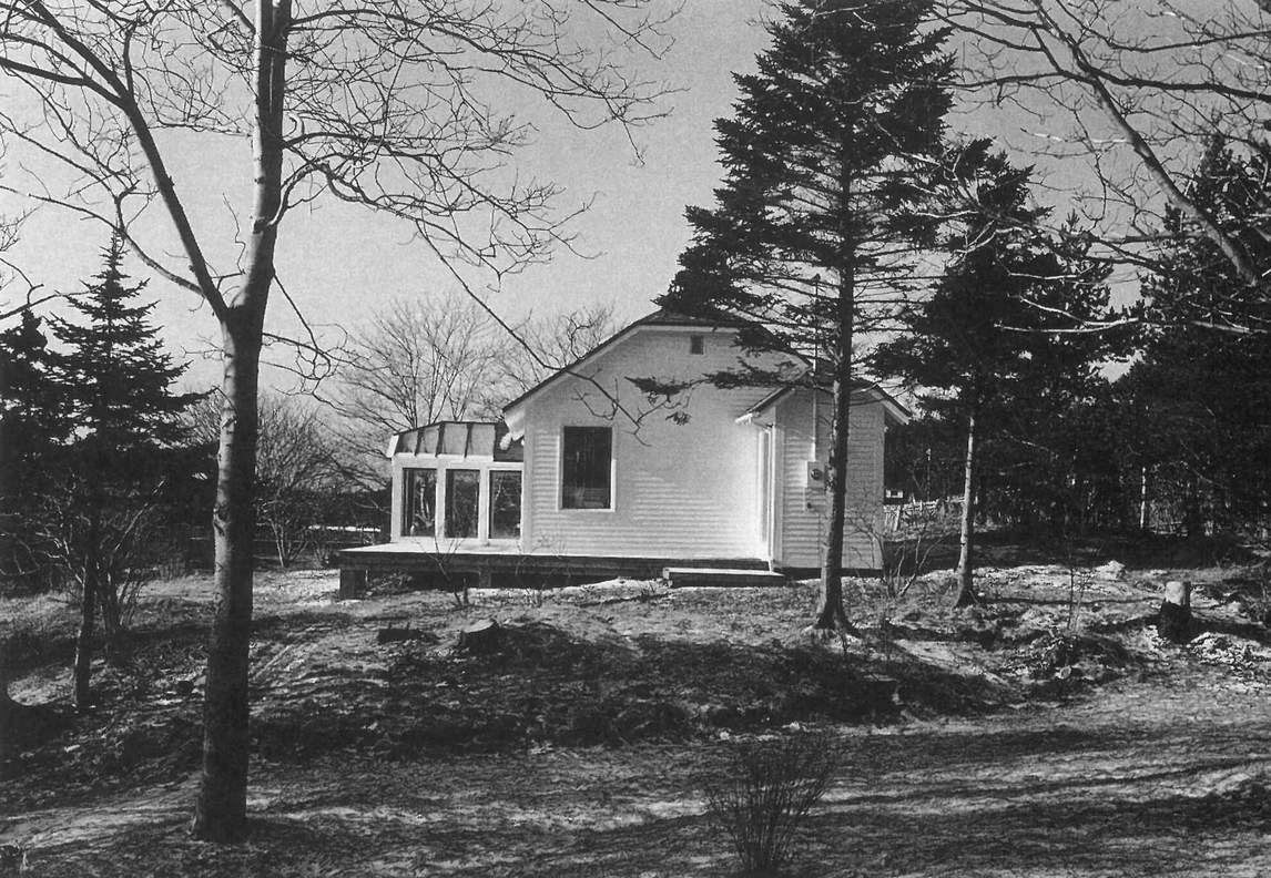 Exterior view of Mary Pratt’s studio, 1990s