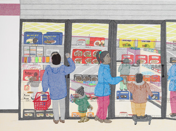 Cape Dorset Freezer, 2005